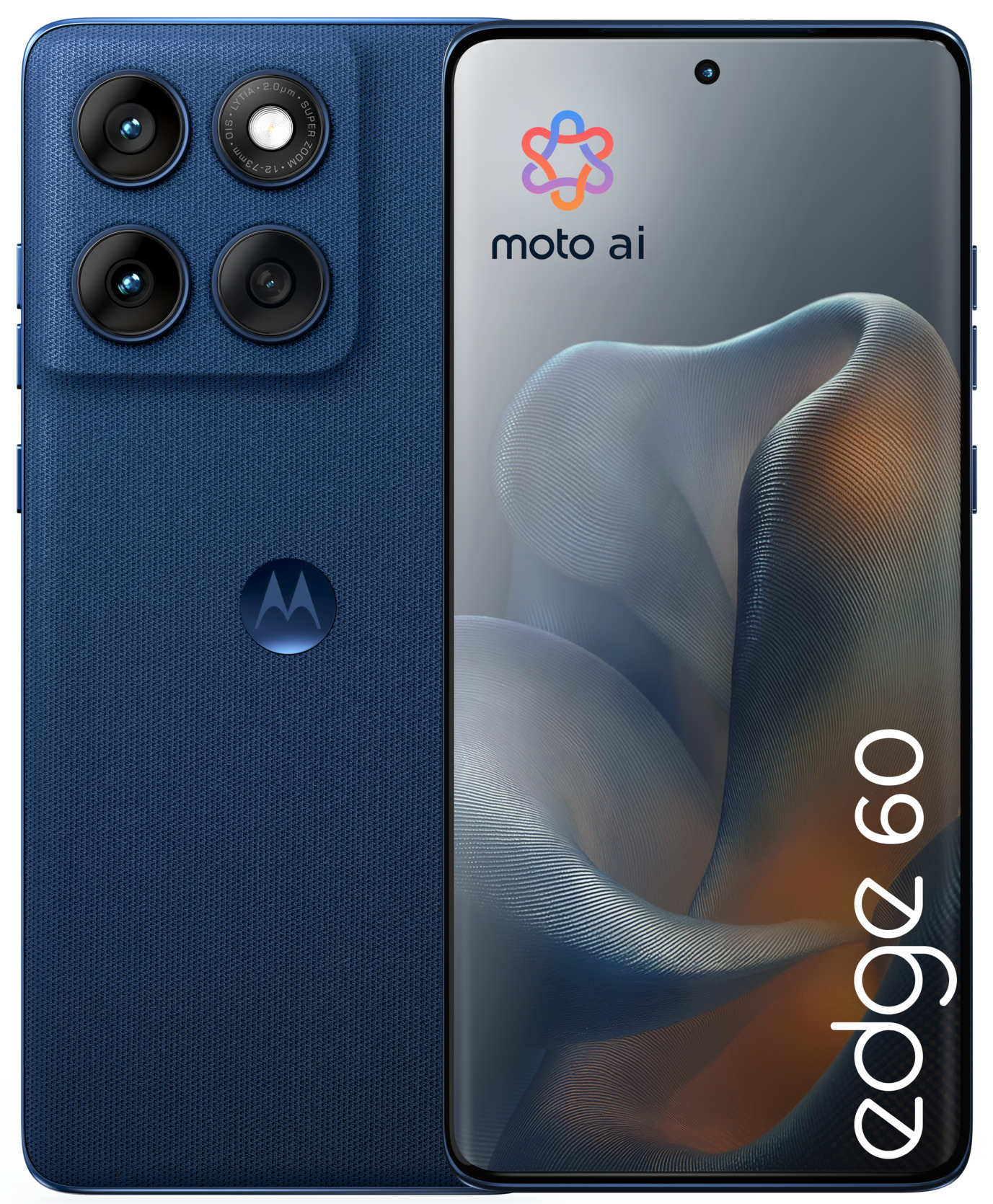 Smartphone Motorola - Edge 60 5G, 6.7'', 8GB/256GB, Gibraltar Sea