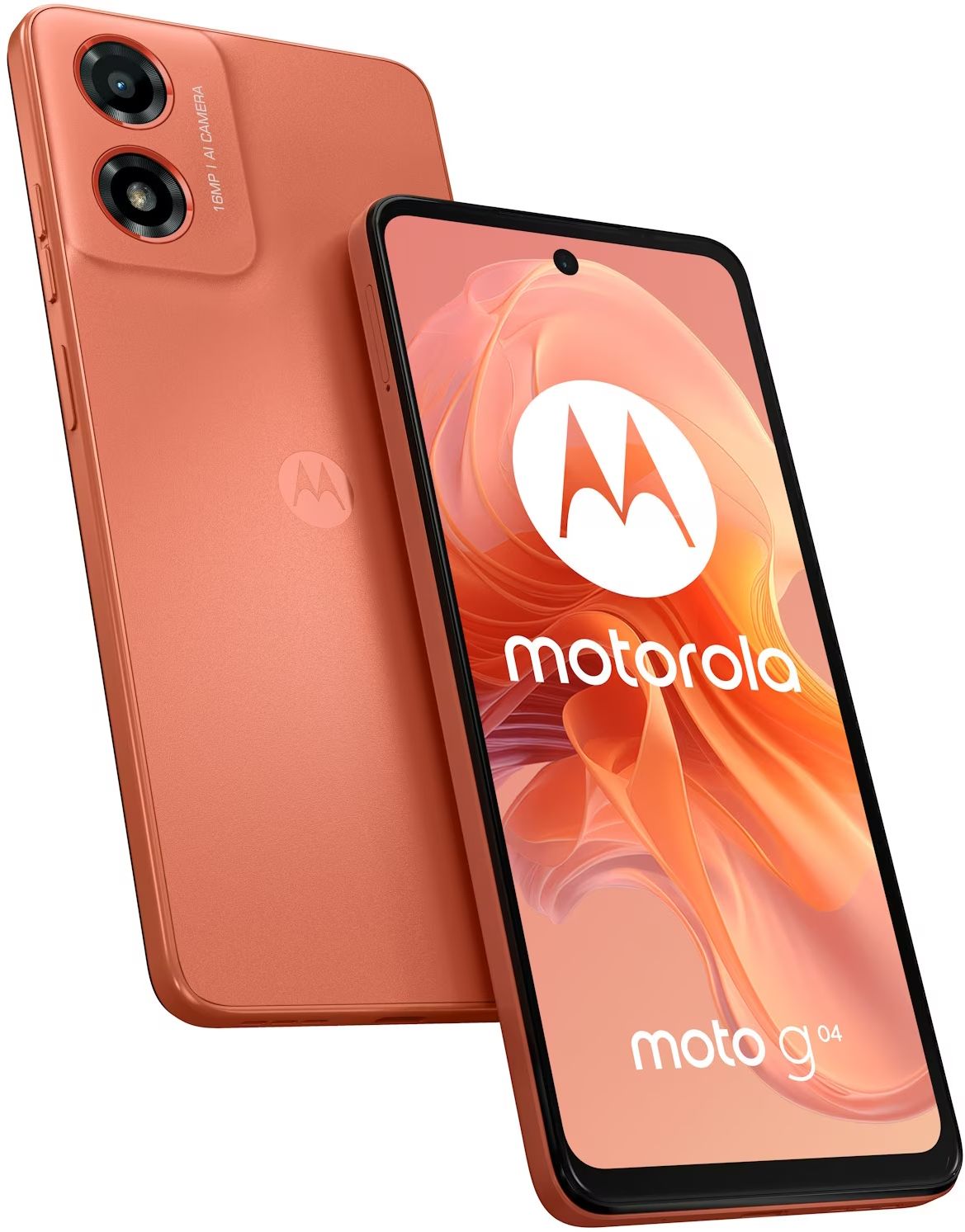 Smartphone Motorola - Moto G04, 6.56'', 8GB/128GB, Sunrise Orange