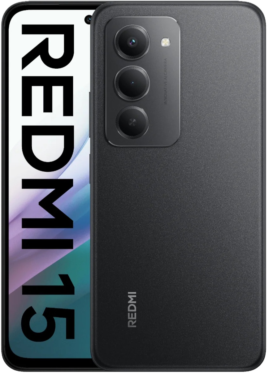 Smartphone Xiaomi - Redmi 15, 6.9'', 6GB/128GB, Midnight Black
