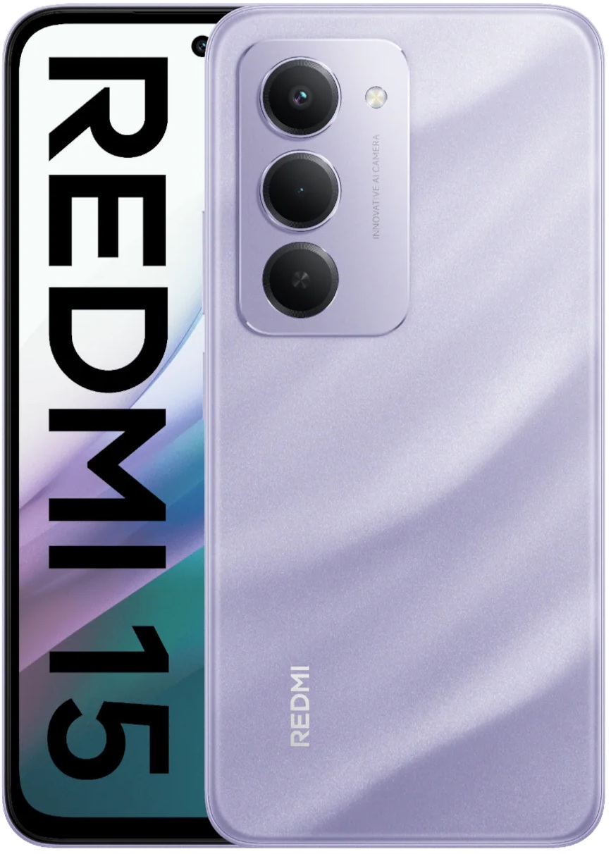 Smartphone Xiaomi - Redmi 15, 6.9'', 6GB/128GB, Sandy Purple