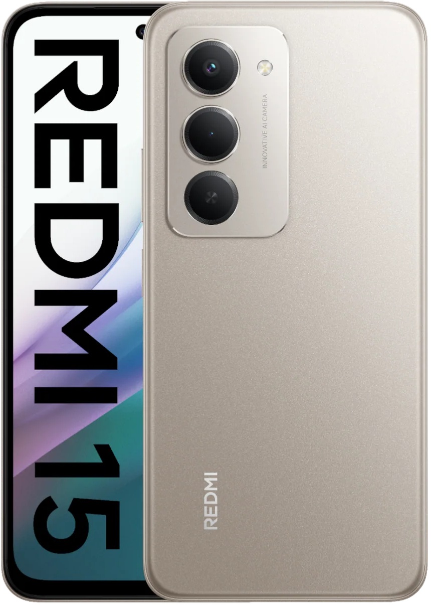 Smartphone Xiaomi - Redmi 15, 6.9'', 6GB/128GB, Titan Gray
