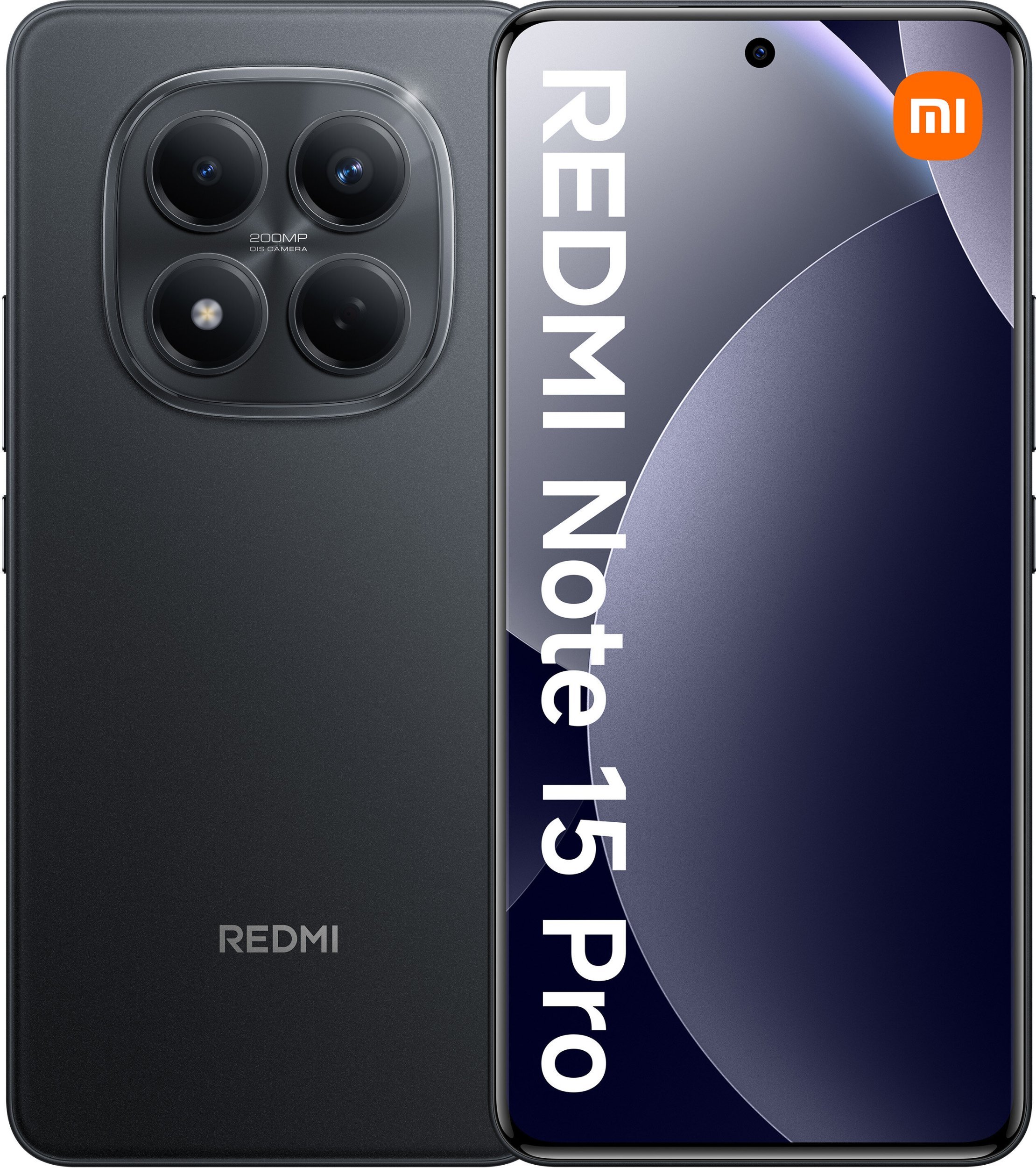 Smartphone Xiaomi - Redmi Note 15 Pro, 6.77'', 8GB/256GB, Black