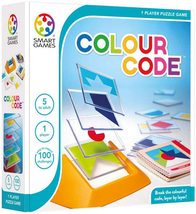 Joc de logica pentru copii Smart Games Originals Kids Adults - Cod colorat