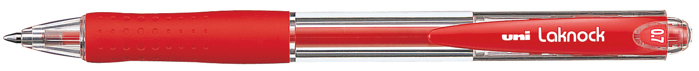 Pix automat Uniball Fine – Rosu, 0.7 mm