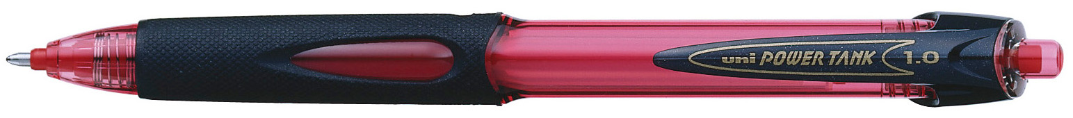 Pix automat Uniball Power Tank Medium – Rosu, 1.0 mm