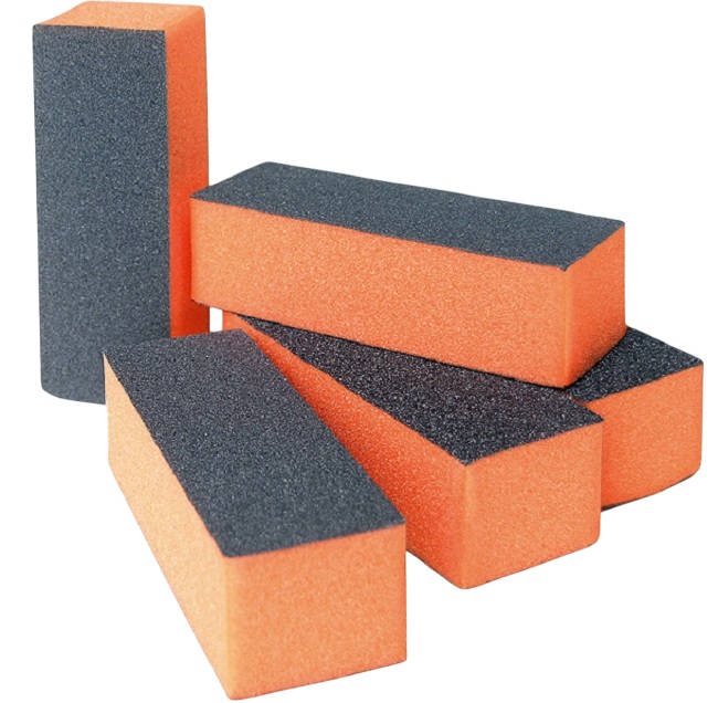 SNB Professional Bloc de pilă de unghii , 100-180 grit, portocaliu, 1 buc