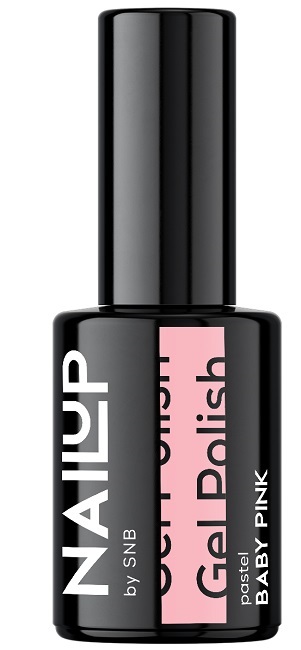 SNB Professional NailUP Oja cu gel, Roz pal, 6 ml