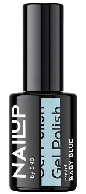SNB Professional NailUP Oja cu gel, Albastru bebeluș, 6 ml
