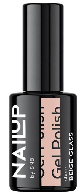 SNB Professional NailUP Oja cu gel, Sticlă bej, 6 ml