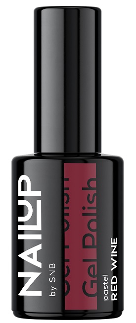 SNB Professional NailUP Oja cu gel , Vin roșu, 6 ml