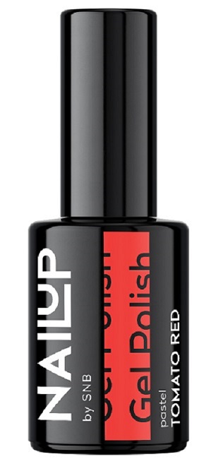 SNB Professional NailUP Oja cu gel ,Roșie roșie, 6 ml