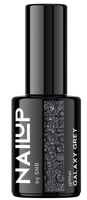 SNB Professional NailUP Oja cu gel, Gri Galactic, 6 ml