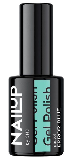 SNB Professional NailUP Oja cu gel , Albastru greșit, 6 ml
