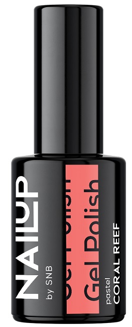 SNB Professional NailUP Oja cu gel , recif de corali, 6 ml