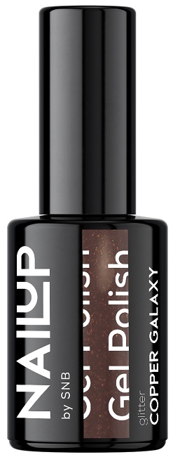 SNB Professional NailUP Oja cu gel, Galaxia de cupru, 6 ml