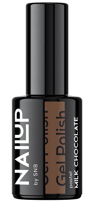 SNB Professional NailUP Oja cu gel, Ciocolată cu lapte, 6 ml