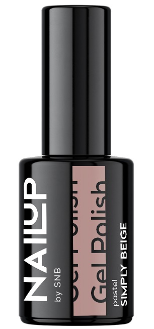 SNB Professional NailUP Oja cu gel , Doar bej, 6 ml