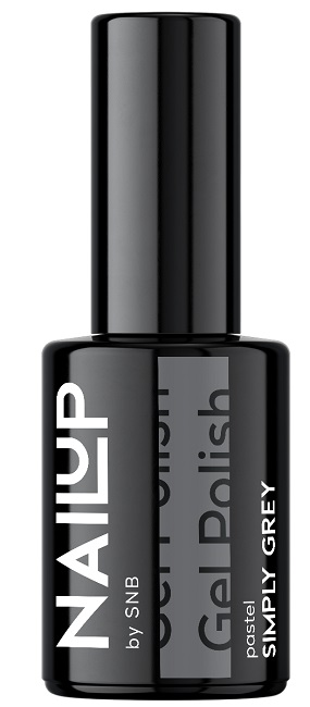SNB Professional NailUP Oja cu gel , Doar gri 6 ml