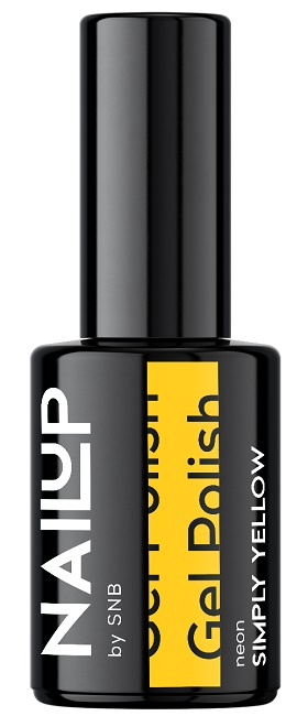 SNB Professional NailUP Oja cu gel , Doar galben, 6 ml