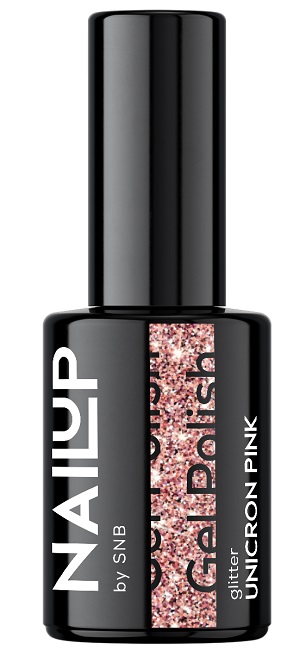 SNB Professional NailUP Oja cu gel, Unicorn roz, 6 ml