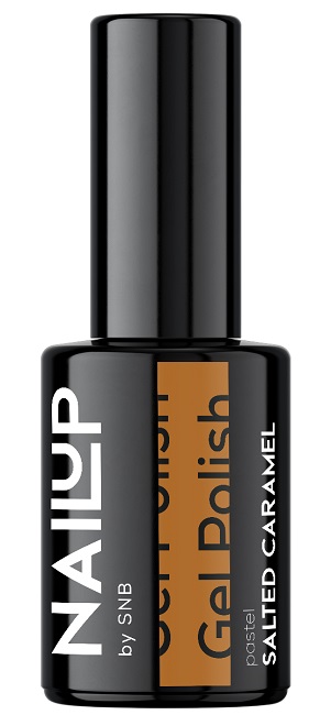 SNB Professional NailUP Oja cu gel, Caramel sărat, 6 ml