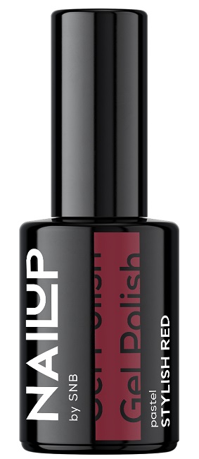 SNB Professional NailUP Oja cu gel ,Roșu elegant, 6 ml