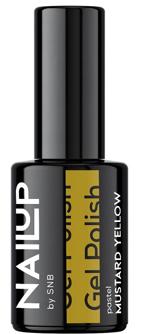 SNB Professional NailUP Oja cu gel , Muștar galben, 6 ml