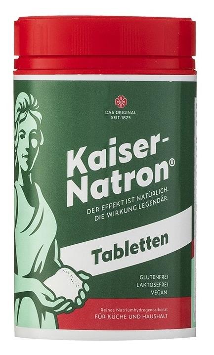 Bicarbonat de sodiu, 1000 mg, 100 tablete, Kaiser-Natron