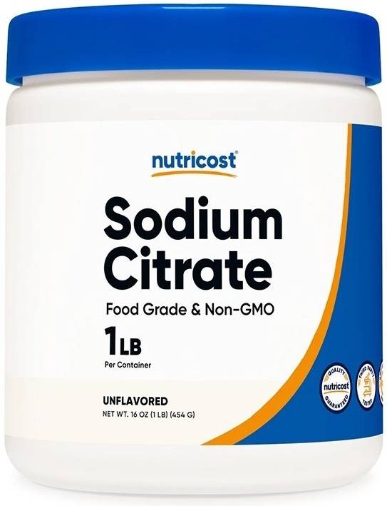 Sodium Citrate, 454 g, Nutricost
