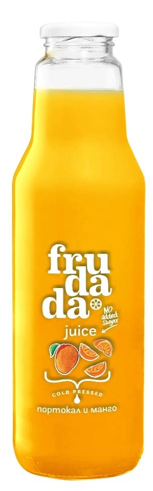Suc, portocală și mango, 750 ml, Frudada