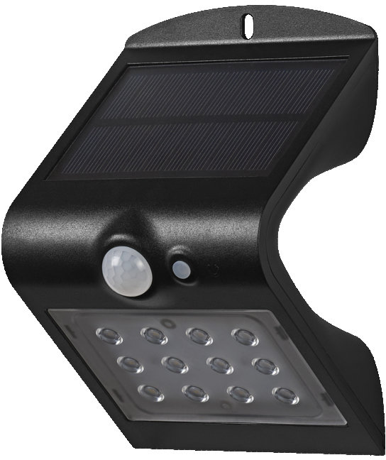 Lampă solară Osram - Endura Butterfly, 1.5W, neagră