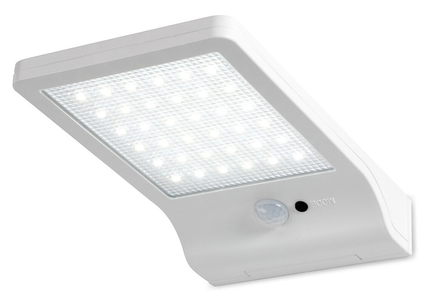 Lampă LED solară Osram - Pentru ușă, 4000K, 3W, IP44, albă