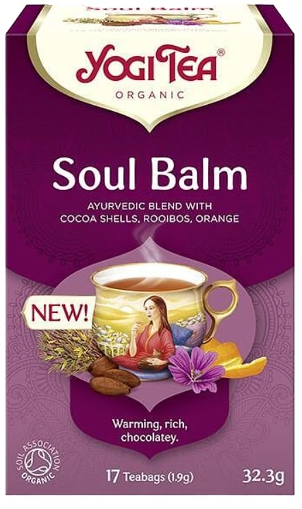 Soul Balm Ceai din plante, 17 pachete , Yogi Tea