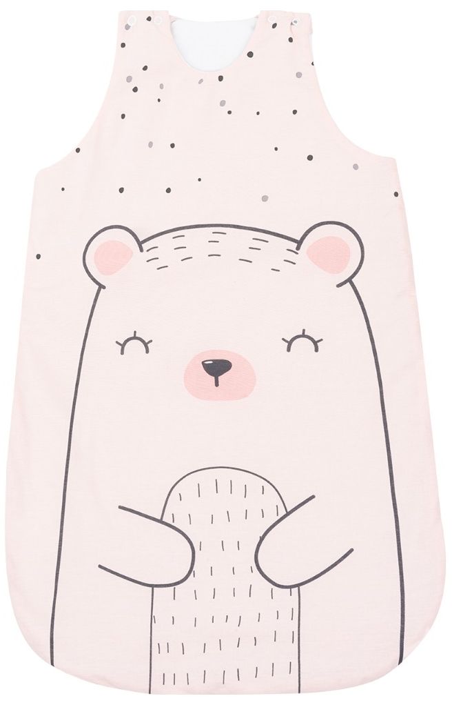Sac de dormit KikkaBoo - Bear with me, 6-18 luni, Pink