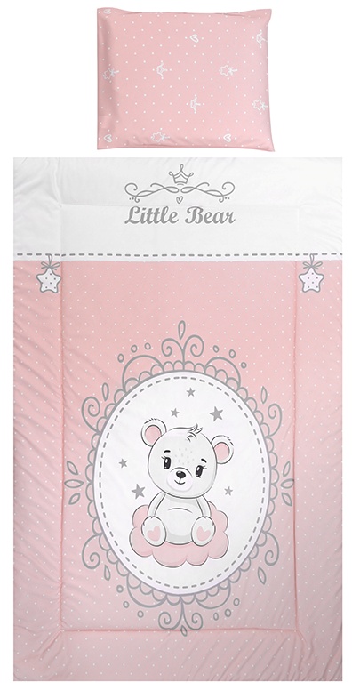 Set de somn cu 3 piese pentru bebeluși Lorelli - Cosy, Winnie, roz
