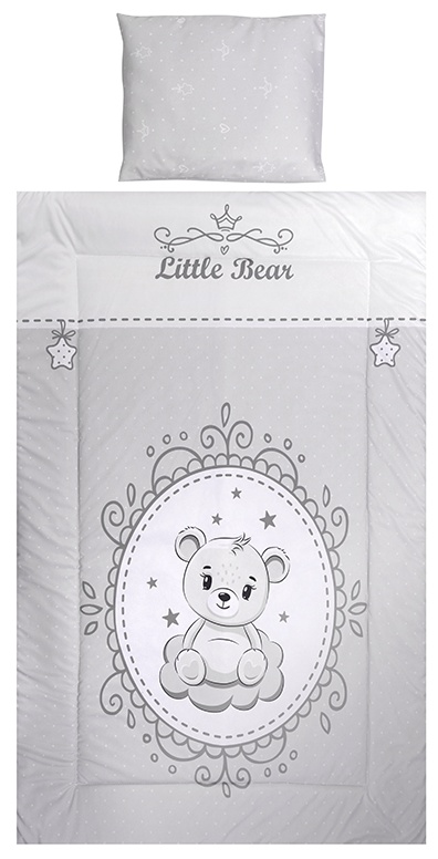 Set de somn cu 3 piese pentru bebeluși Lorelli - Cosy, Winnie, gri