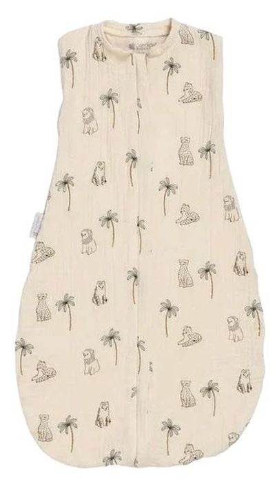 Sac de dormit 2 în 1 pentru nou-născuți  Candide - Léo &amp; Maya, 1 Tog, 0-3 м, 65 cm