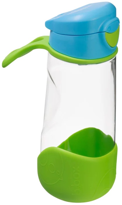 Sticlă sport cu vârf de silicon b.box - 450 ml, Ocean Breeze