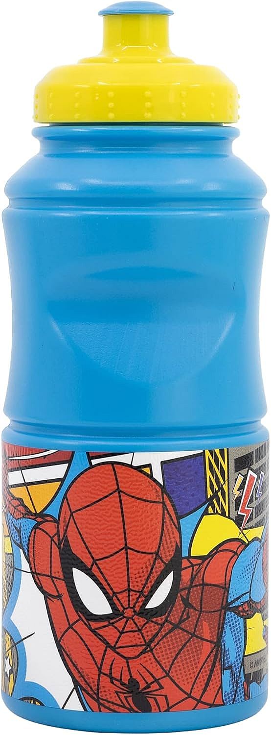 Sticlă sport Stor Spider-Man - Midnight Flyer, 380 ml
