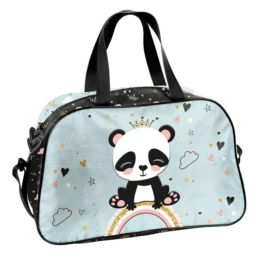 Geantă sport Paso Panda - Rainbow