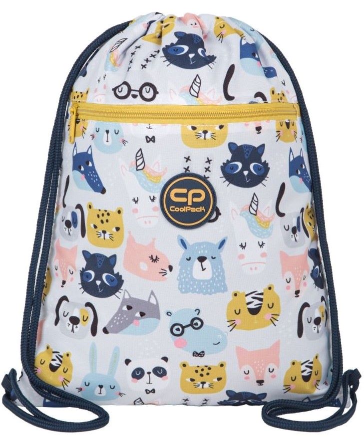 Rucsac cu cordon Cool Pack Pucci - Vert, pentru o fată