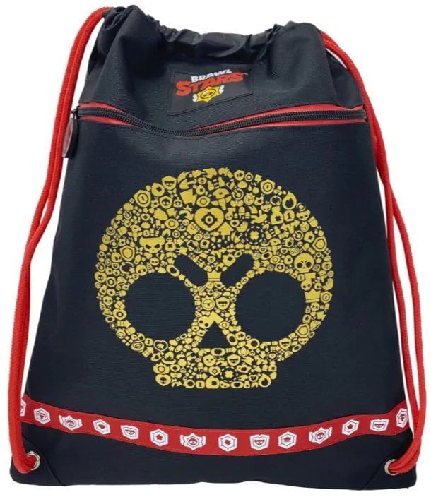 Geantă de sport CYP Brands Brawl Stars - Black