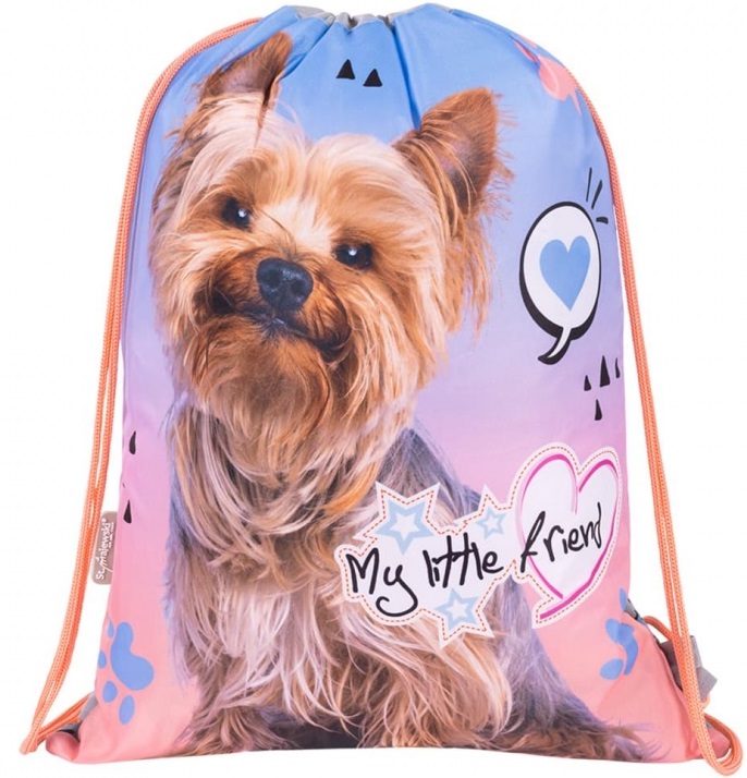 Rucsac sport St. Majewski My Little Friend - Grey York, cu șiret