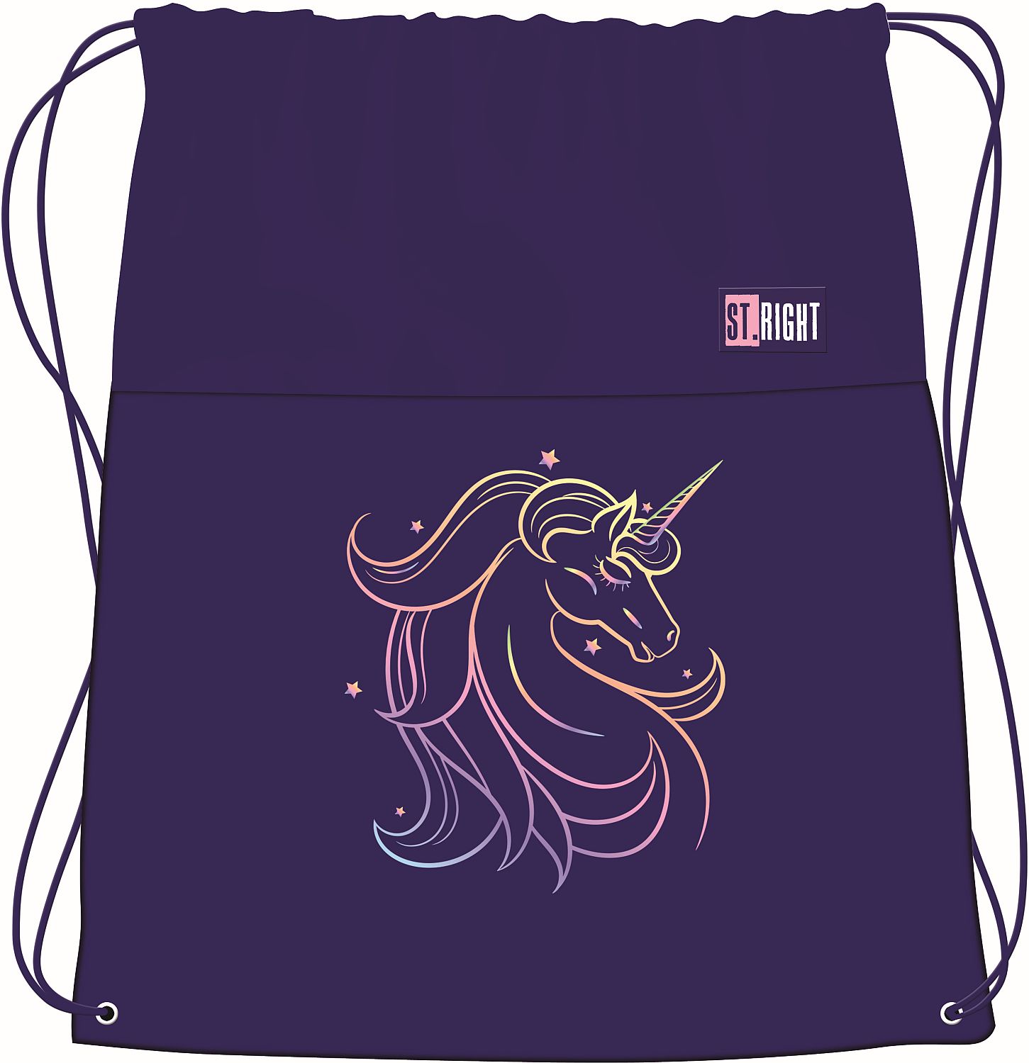 Geantă de sport St. Right Unicorn Glow