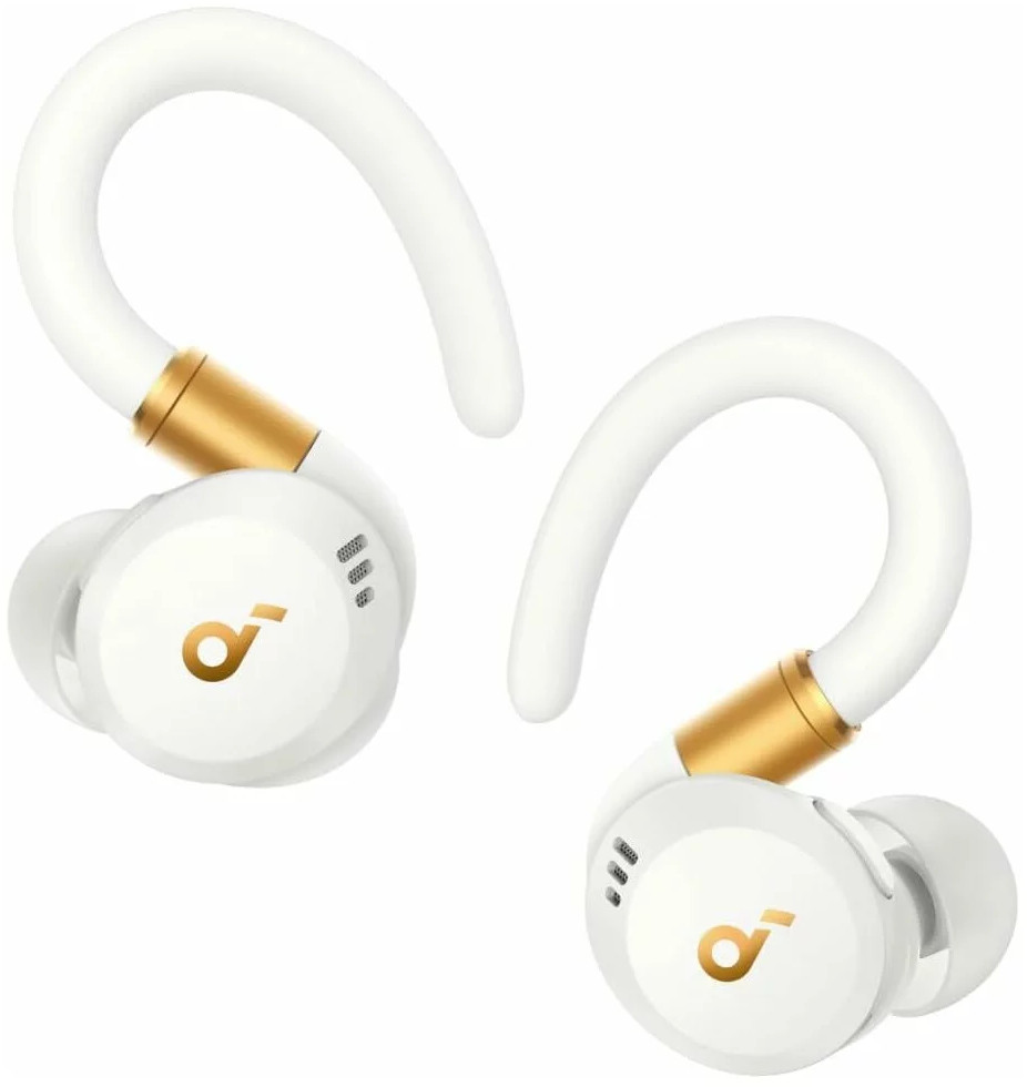 Căști sport Anker - Soundcore Sport X20, ANC, TWS, albe