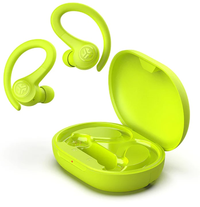 Căști wireless cu microfon JLab – Go Air Sport, TWS, galbene