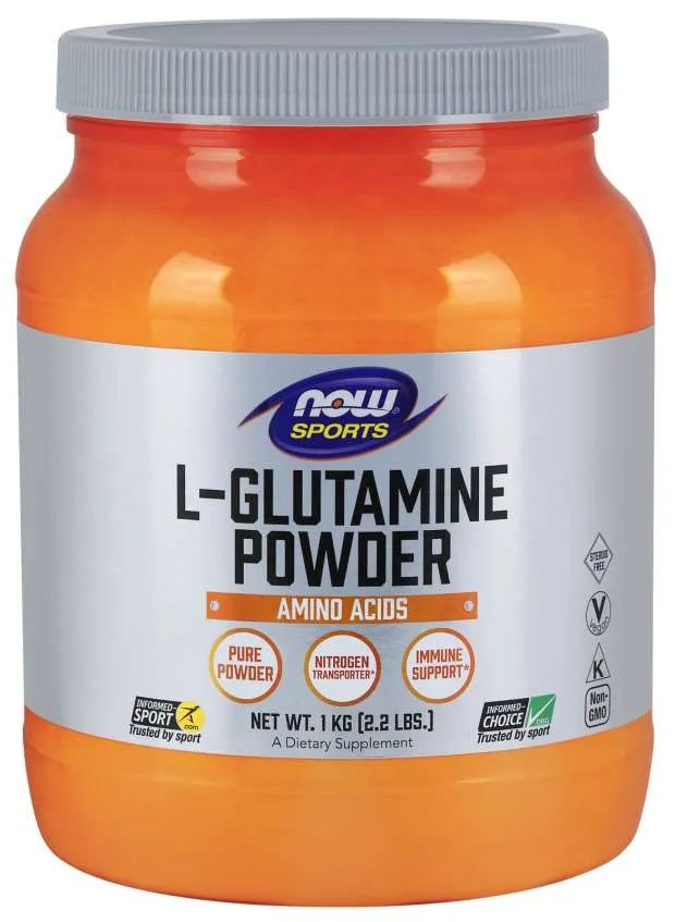 Sports L-Glutamine Powder, 1000 g, Now