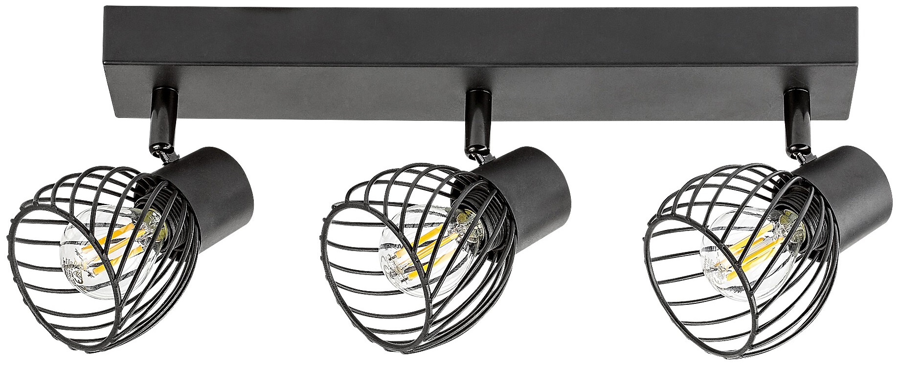 Spot Rabalux - Aberama 73003, IP20, E14, 3 x 10W, 230V, negru