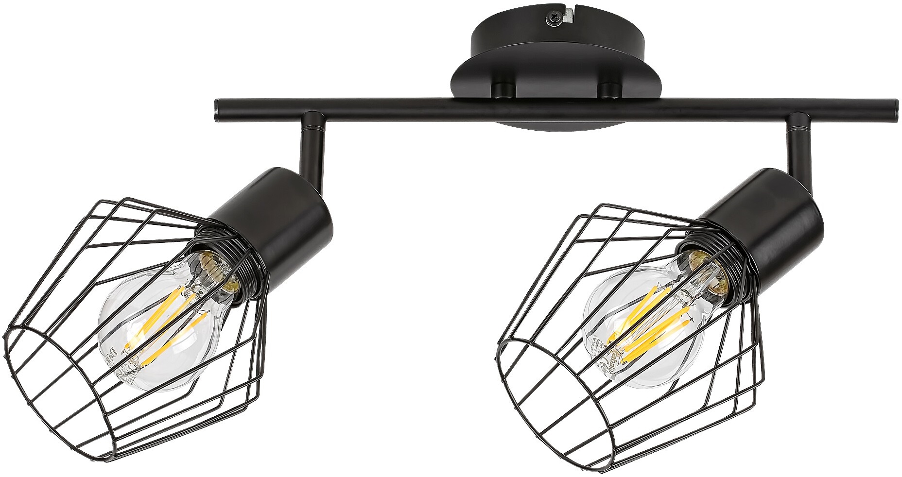 Spot Rabalux - Belano 3535, IP20, E27, 2 x 40W, negru