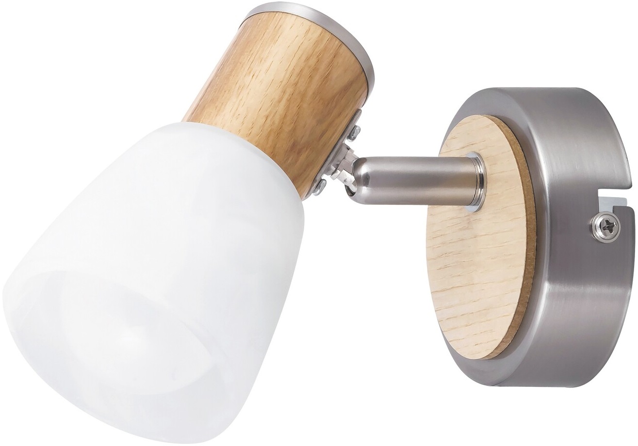 Spot Rabalux - Gavin 6486, IP20, IP20, E14, 1 x 40W, 230V, argintiu